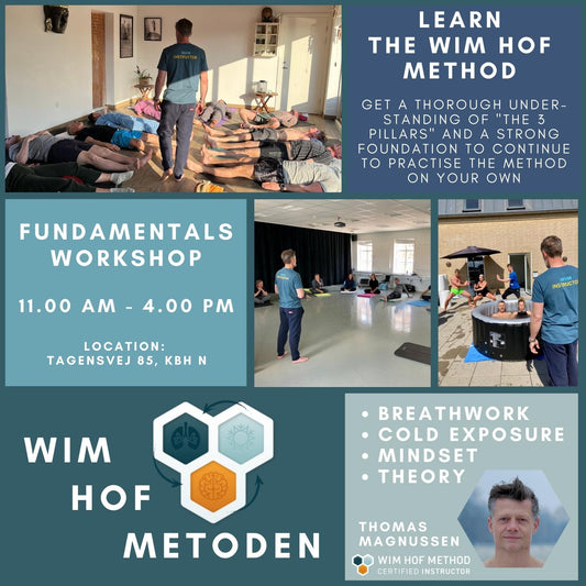 Wim Hof Method - Fundamentals Workshop - 25. June 2023 at Nørrebro, Copenhagen